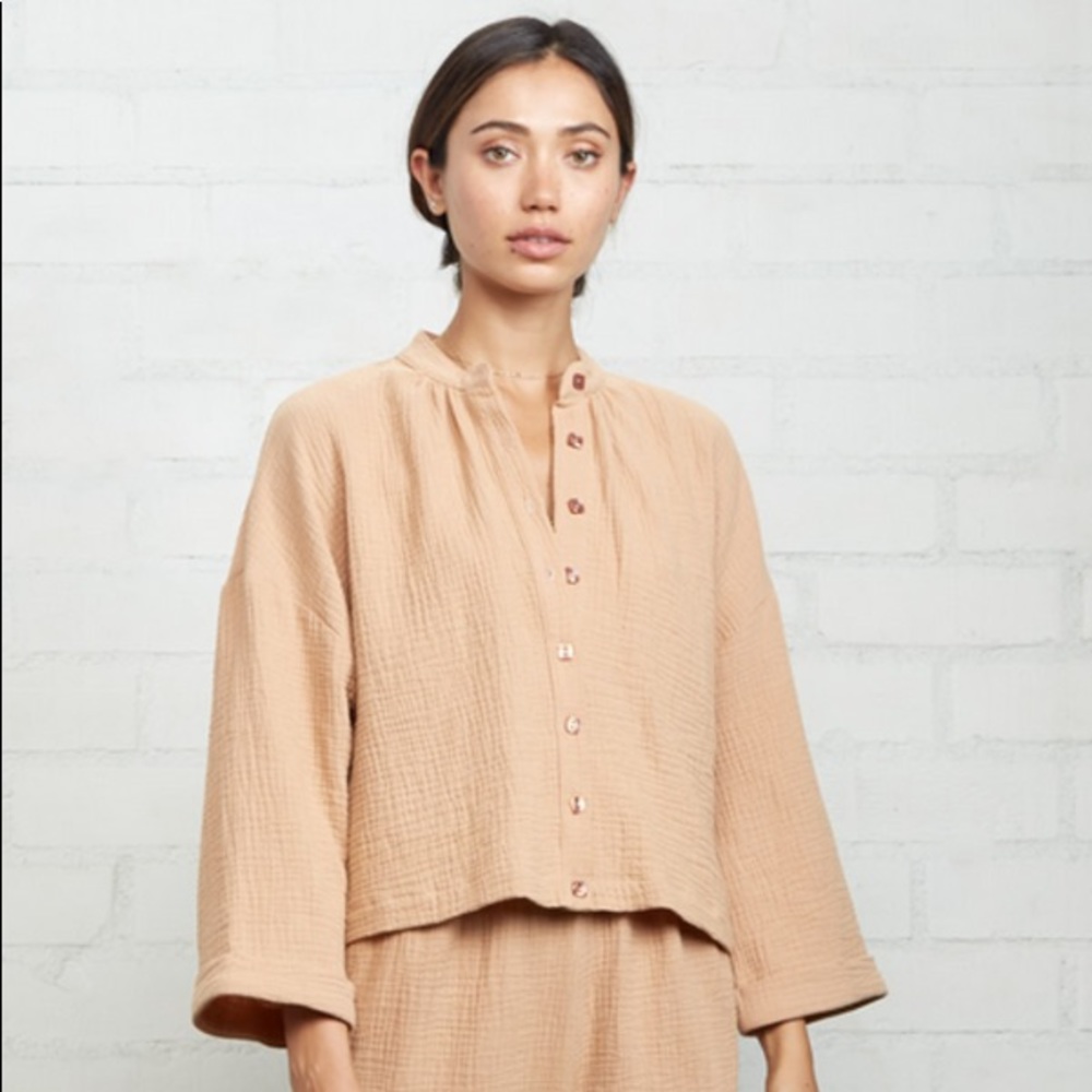 Rachel Pally Gauze Val Top in Mesa